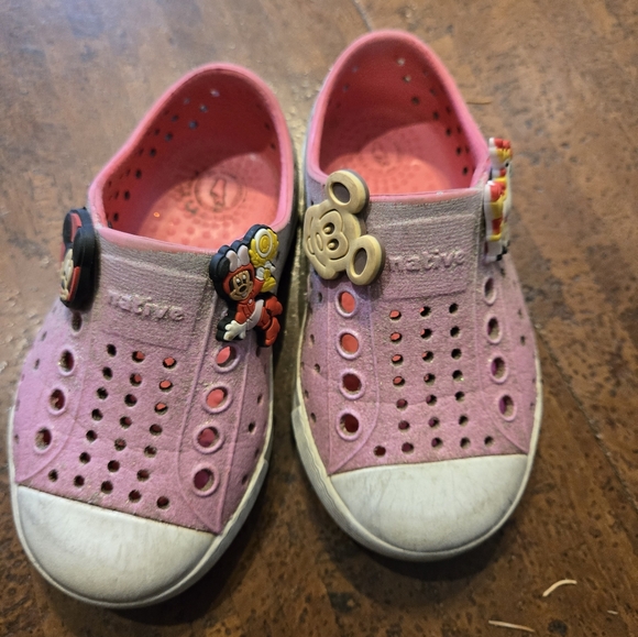 Native Shoes Jefferson Pink Shimmer Mermaid Size C5 - Picture 5 of 7